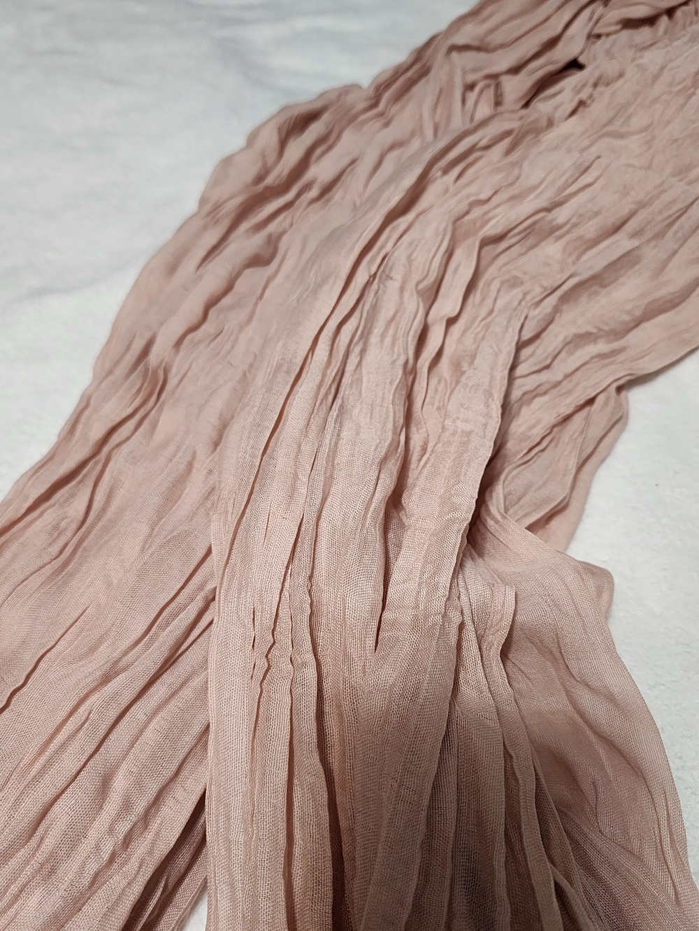 Cheesecloth Table Runner in Dusty Rose Set Of 2